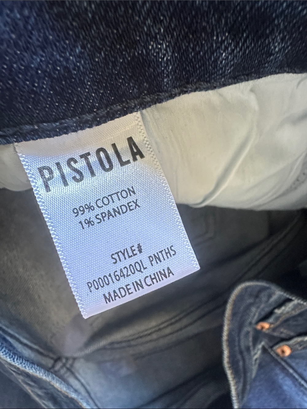 Pistola Evie High Rise Slim Bootcut Jeans in Penthouse sz 29 - Picture 9 of 12